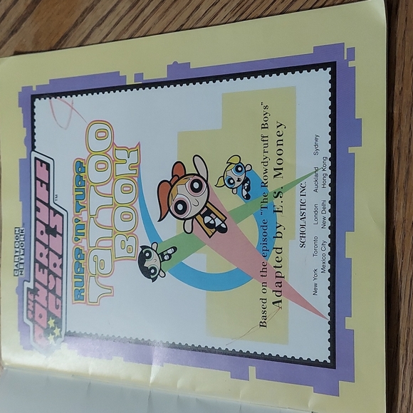 The Powerpuff Girls Ruff'n'Tuff Tattoo Book - Picture 3 of 12